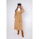 Пальто ЭКО из валяной шерсти и льна